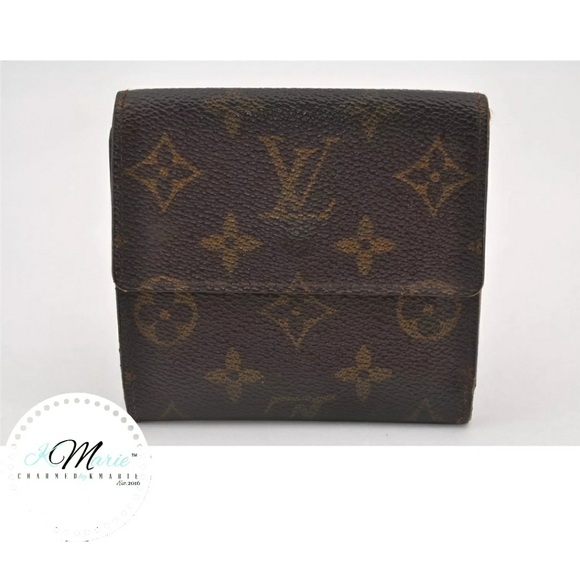 Authentic Louis Vuitton Monogram Porte Monnaie Billet Carte Credit - Picture 10 of 13